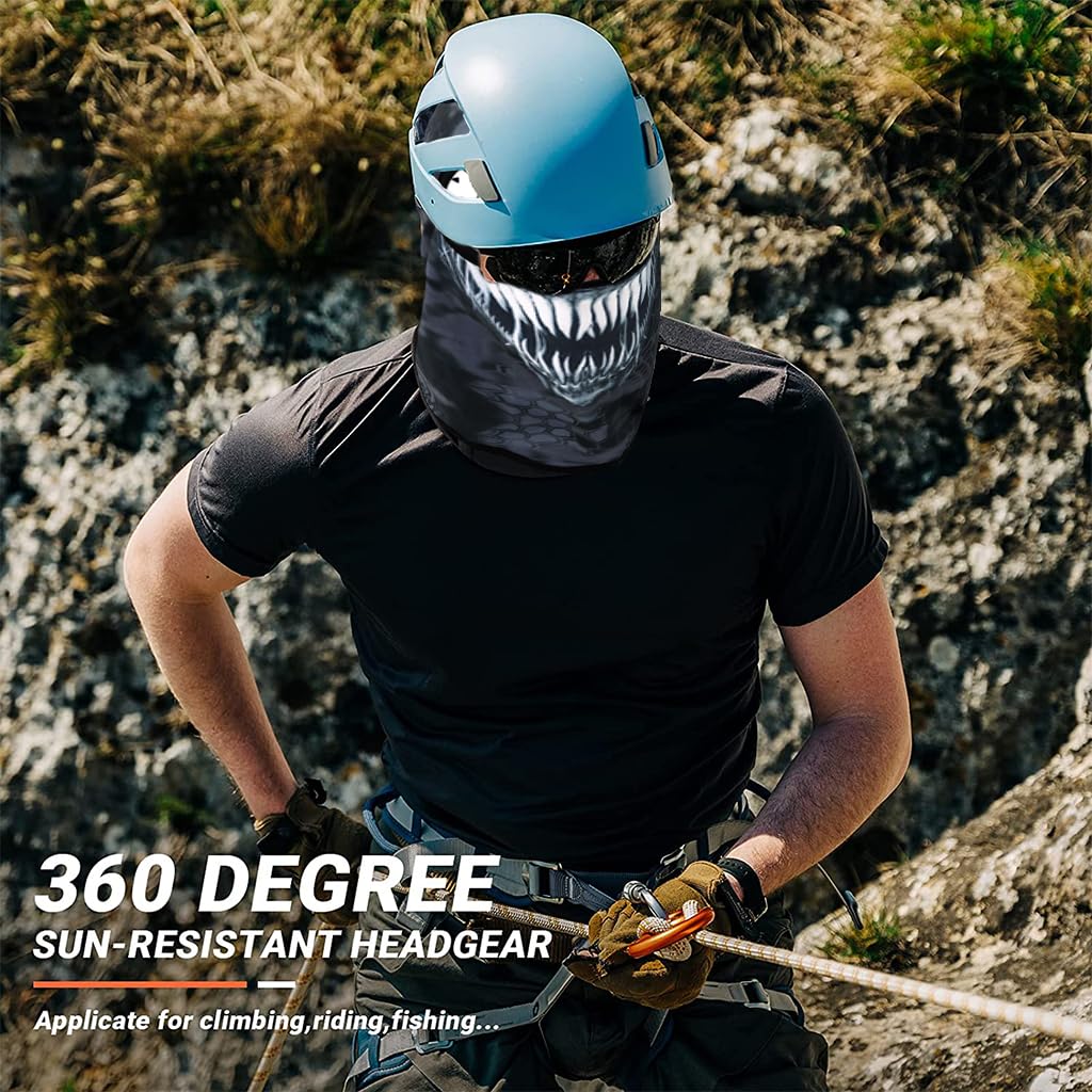PALAY 3D Balaclava Ski Mask Cool Skull Animal Full Face Mask Cycling/Motorcycle/Halloween PALAY 3D Balaclava Ski Mask Cool Skull Animal Full Face Mask Cycling/Motorcycle/Halloween